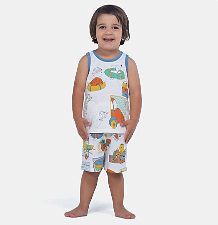 Conjunto Pijama Regata Menino - Sonhart