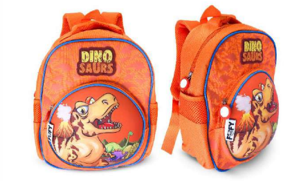Mochila Escolar Dino - Fofy