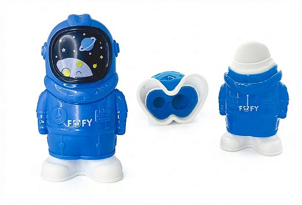 Apontador com Borracha Astronauta – 2 em 1 | Fofy
