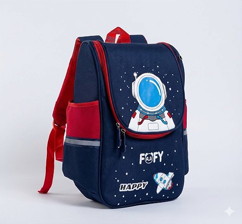 Mochila Escolar Astronauta - Fofy