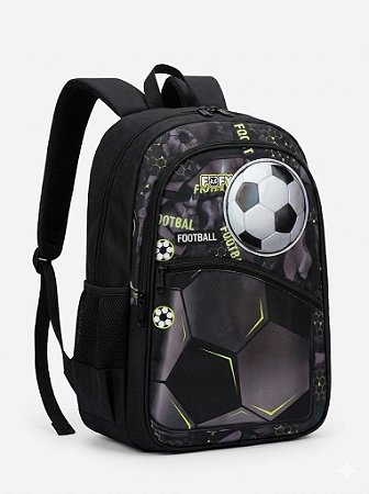 Mochila Escolar Futebol- Fofy