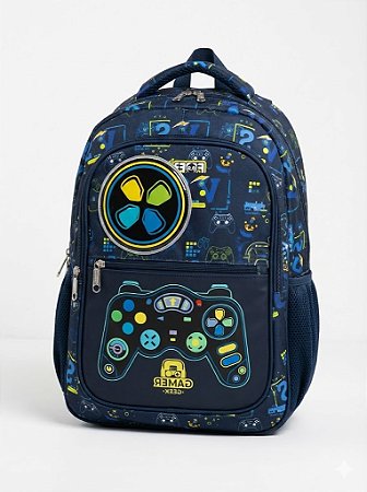 Mochila Escolar Gamer - Fofy