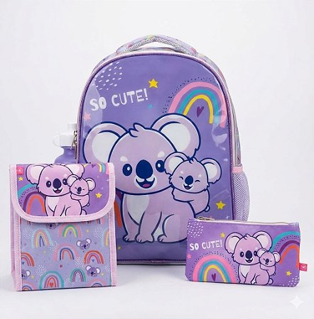 Kit Mochila Escolar Coala- Seanite
