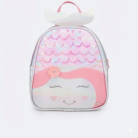 Mochila Pampili Infantil Sereia