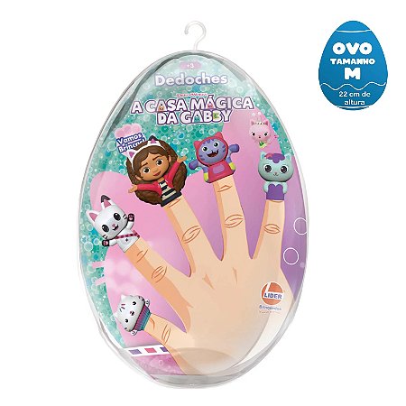 Dedoches A Casa Mágica Da Gabby No Ovo Pascóa De Vinil - Lider