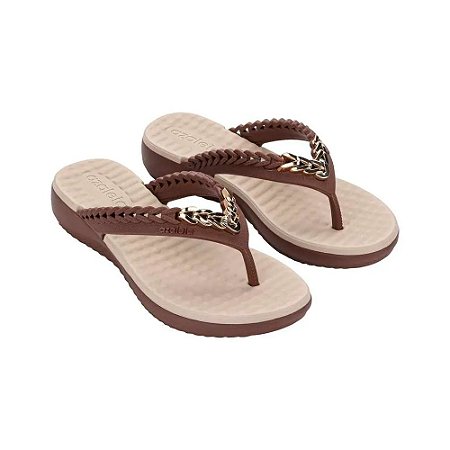 Sandália  Feminina Azaleia Ivy Marrom