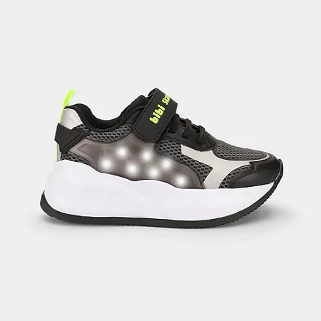 Tênis Infantil de Rodinhas Bibi Skatenis Light 2.0 Preto