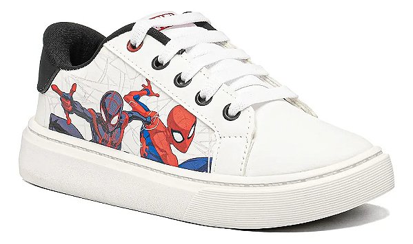 Tênis Marvel Homem Aranha  com  Cadarço