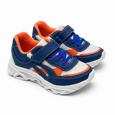 Tênis Infantil Menino Mania de Criança com LED