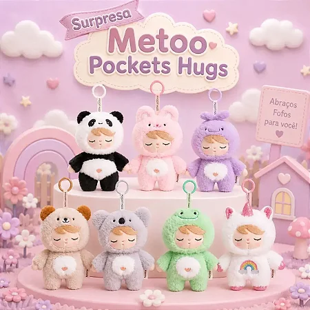 Pocket Hugs série Animais 1 Metoo