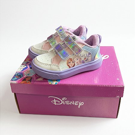 Tênis Bebê Frozen Lilás Disney
