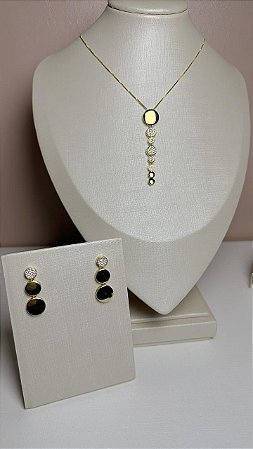 CONJUNTO DE MEDALHA