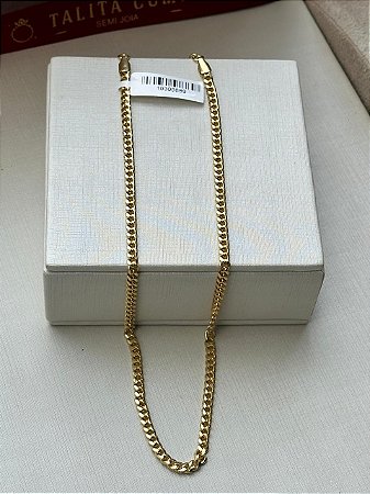 CORRENTE BANHADA A OURO 18K