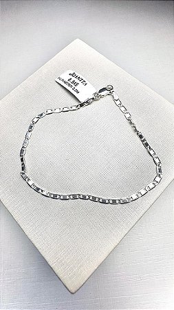 PULSEIRA PIASTRI EM PRATA 925