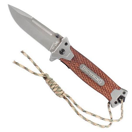 CANIVETE TATICO SEMI AUTOMATICO MARROM