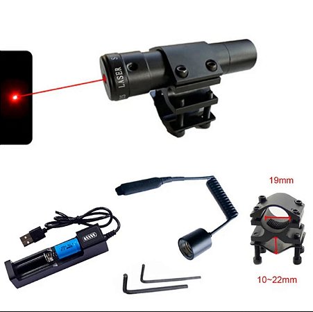 MIRA LASER LUZ VERMELHA