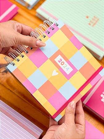 Agenda Alegria Cute 2025 Datada - 2 dias por página