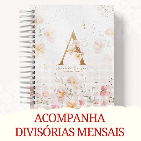 Planner Alegria Datado 2025  -  Vertical Pautado