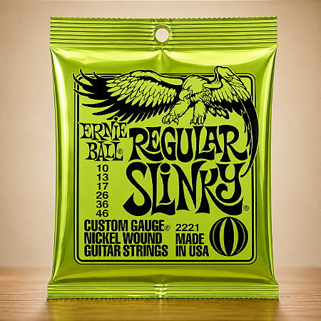 ENCORDOAMENTO PARA GUITARRA ERNIE BALL 0.10 POWER SLINK