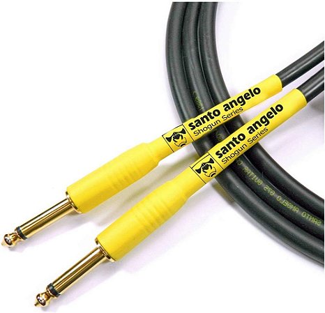 Cabo Santo Angelo Shogun para Guitarra – 3,05 metros – P10 com Ponta Banhada
