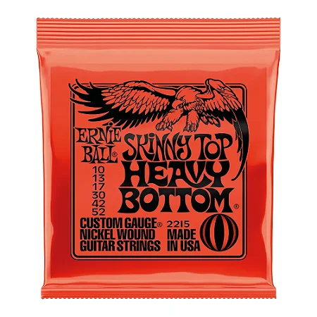 Ernie Ball Skinny Top Heavy Bottom 0.10–0.52 – Guitarra