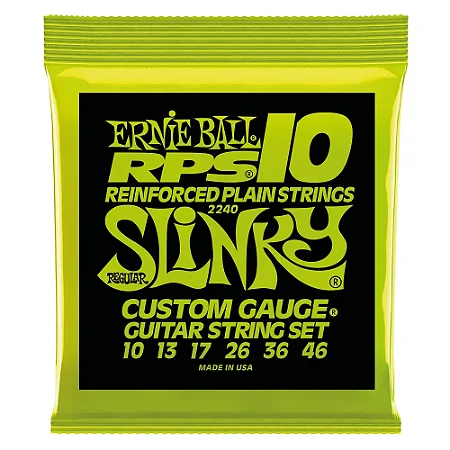 Encordoamento Guitarra Ernie Ball RPS 010-046 P02240