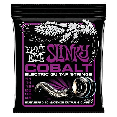 Encordoamento Guitarra Ernie Ball Cobalt 011-048 P02720