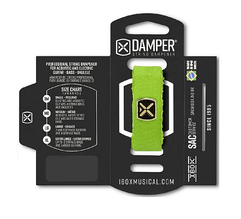 DTMD24 ABAFADOR DAMPER MD POLIESTER VERDE TAG
