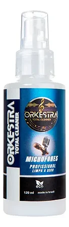 ORKESTRA TOTAL CLEANER MICROFONES LIMPA SECO 120 ML