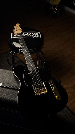 GUITARRA ELET SEIZI VINTAGE SAITAMA TL - PH - BLACK GOLD