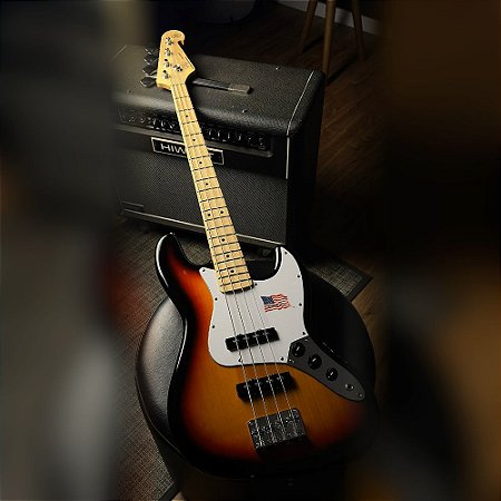 Contrabaixo SX SJBALDER 4 Cordas American Alder 3 Tone Sunburst