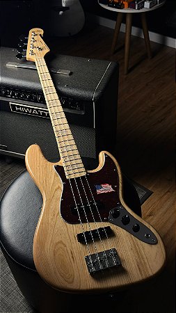 BAIXO SX JB 4 CORDAS ESCUDO TORTOISE