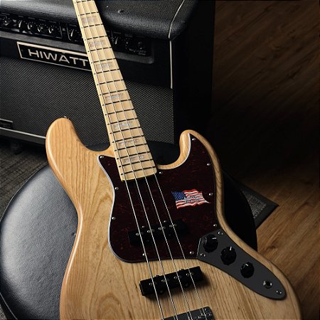 Contrabaixo SX SJB75 TOR 4 Cordas Ash Natural Passivo