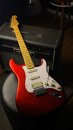GUITARRA SX  CAPTACAO HSS SST57 VERMELHA