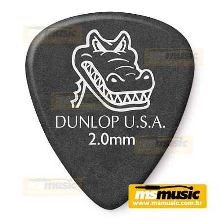 PALHETA GATOR GRIP 2MM PC 417R2.0 DUNLOP