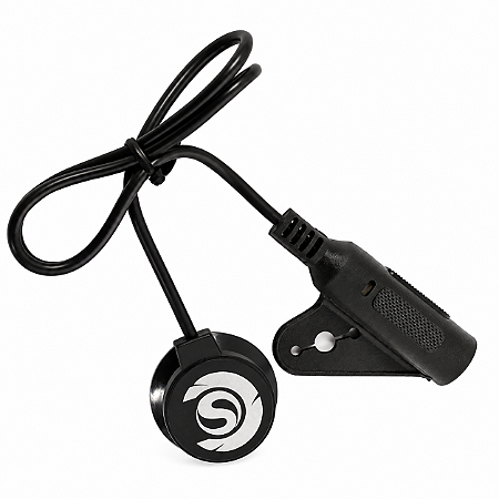 Captador de Contato Passivo Custom Sound CCP-25 com Clip e Conexão P10 – Preto