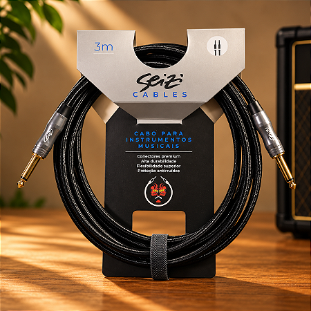 Cabo Seizi Cable Energy P10 x P10 3m Black