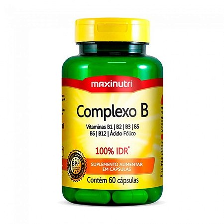 Complexo B 100% IDR (60 caps)