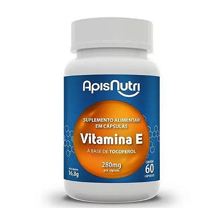 Vitamina E Oil - 280mg (60 Caps)