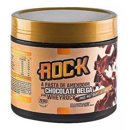 Pasta de Amendoim Whey Rock (600g)