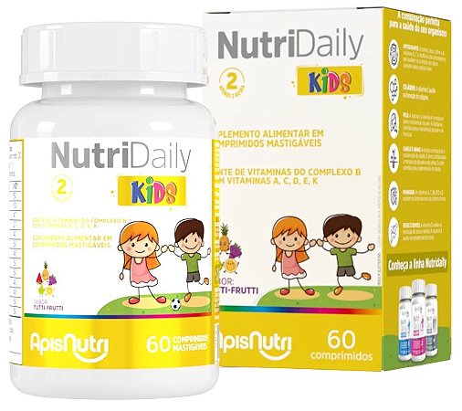 NutriDaily Kids 60 Comp Mastigáveis
