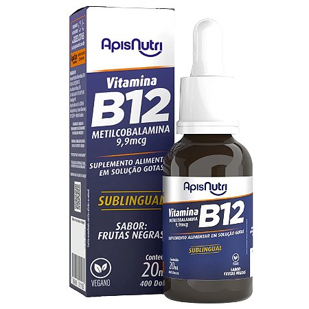 Suplemento de Vitamina B12 Gotas