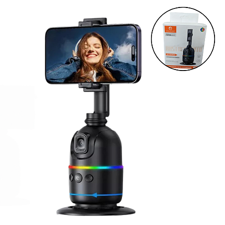 Gimbal Suporte Celular 360graus Reconhecimento Facial Gestos
