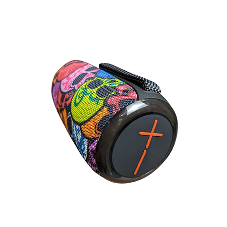Caixa De Som Led Rgb Bluetooth Portátil 14w Kapbom Ka-8197