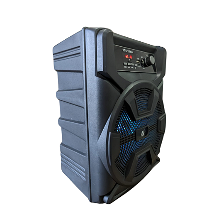 Caixa De Som Bluetooth Potente C/microfone Amplificada