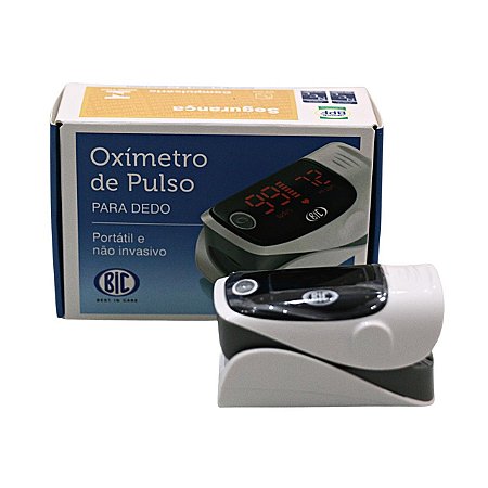 Oxímetro de Pulso Portátil BIC Monitor de Dedo YK-80A Cinza - ENFERMED -  KITS ACADÊMICOS DE ENFERMAGEM