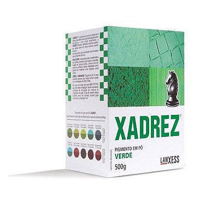 TINTA EM PÓ XADREZ VERDE 250G - Casa Select - Construção e Acabamento