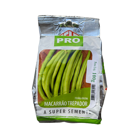 Sementes de Feijão Vagem Trepador - 100gr - Isla Pro