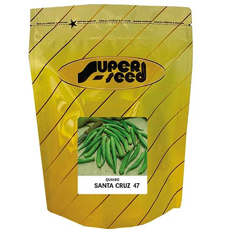Sementes De Quiabo Santa Cruz 47 Superseed - 1kg