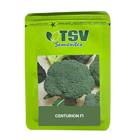 Semente De Brócolis Hibrido Centurion 2500 Sementes Tsv